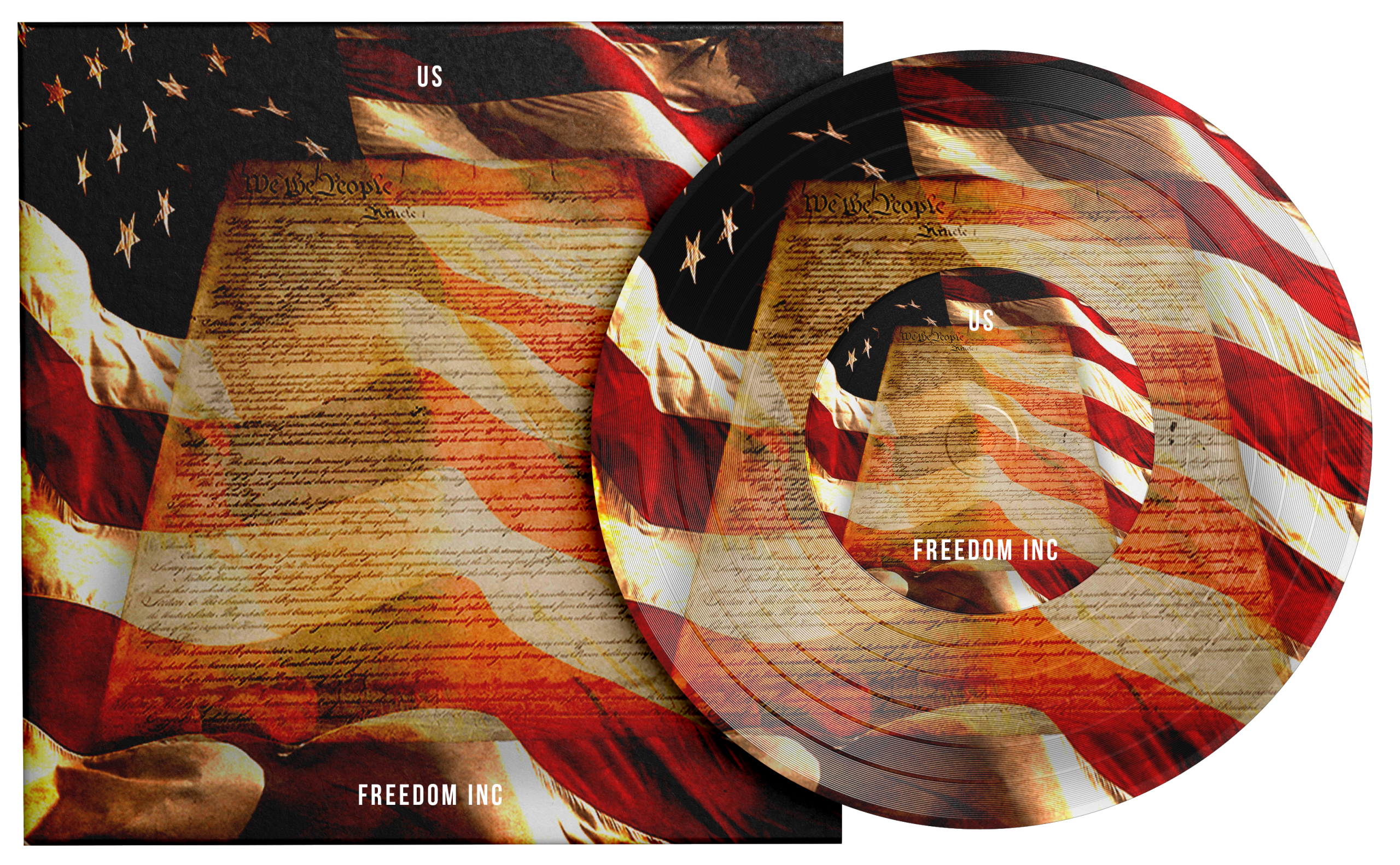 Freedom Inc vinyl and sleeve