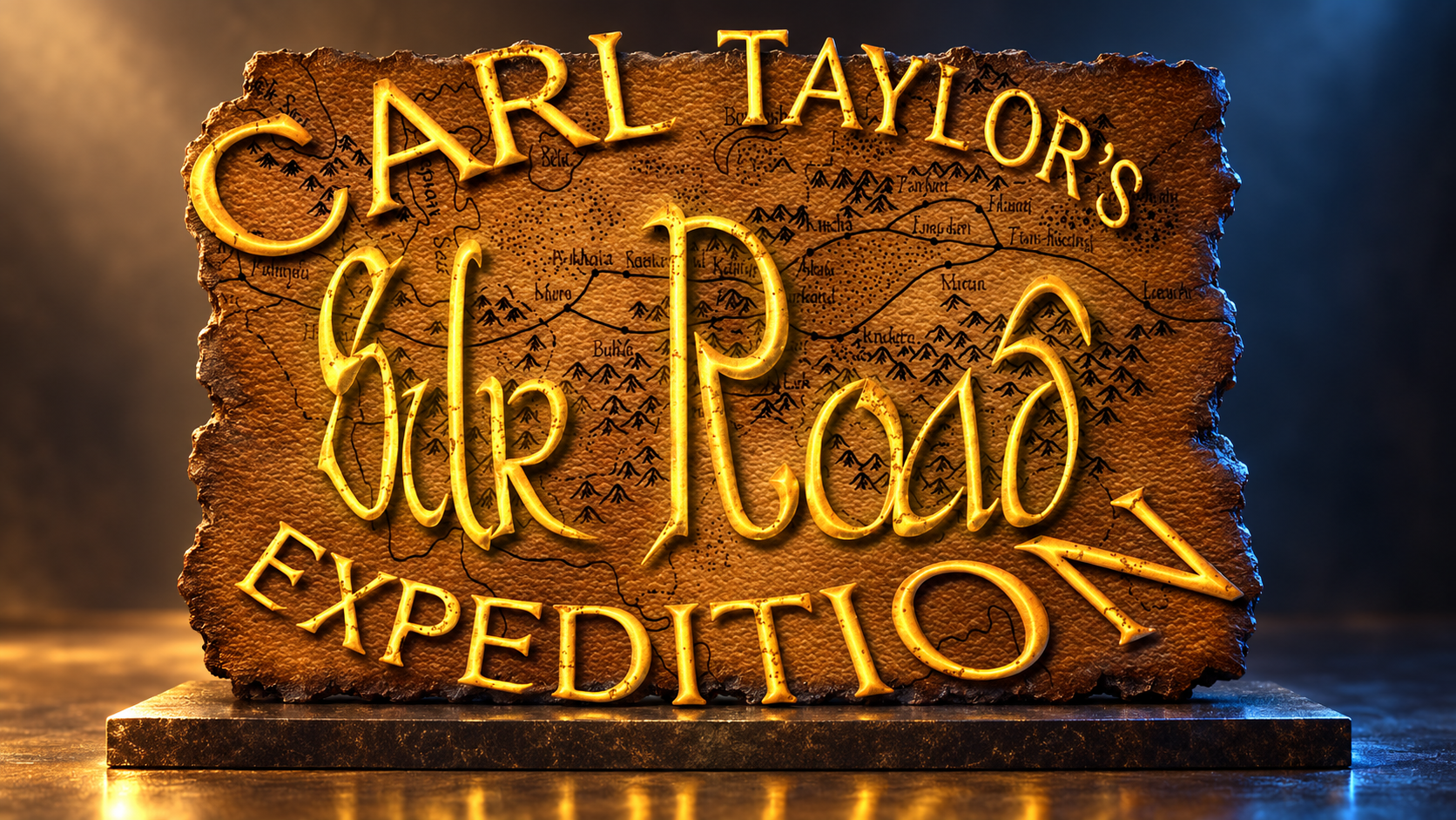 Carl Taylors Silk Road project cover