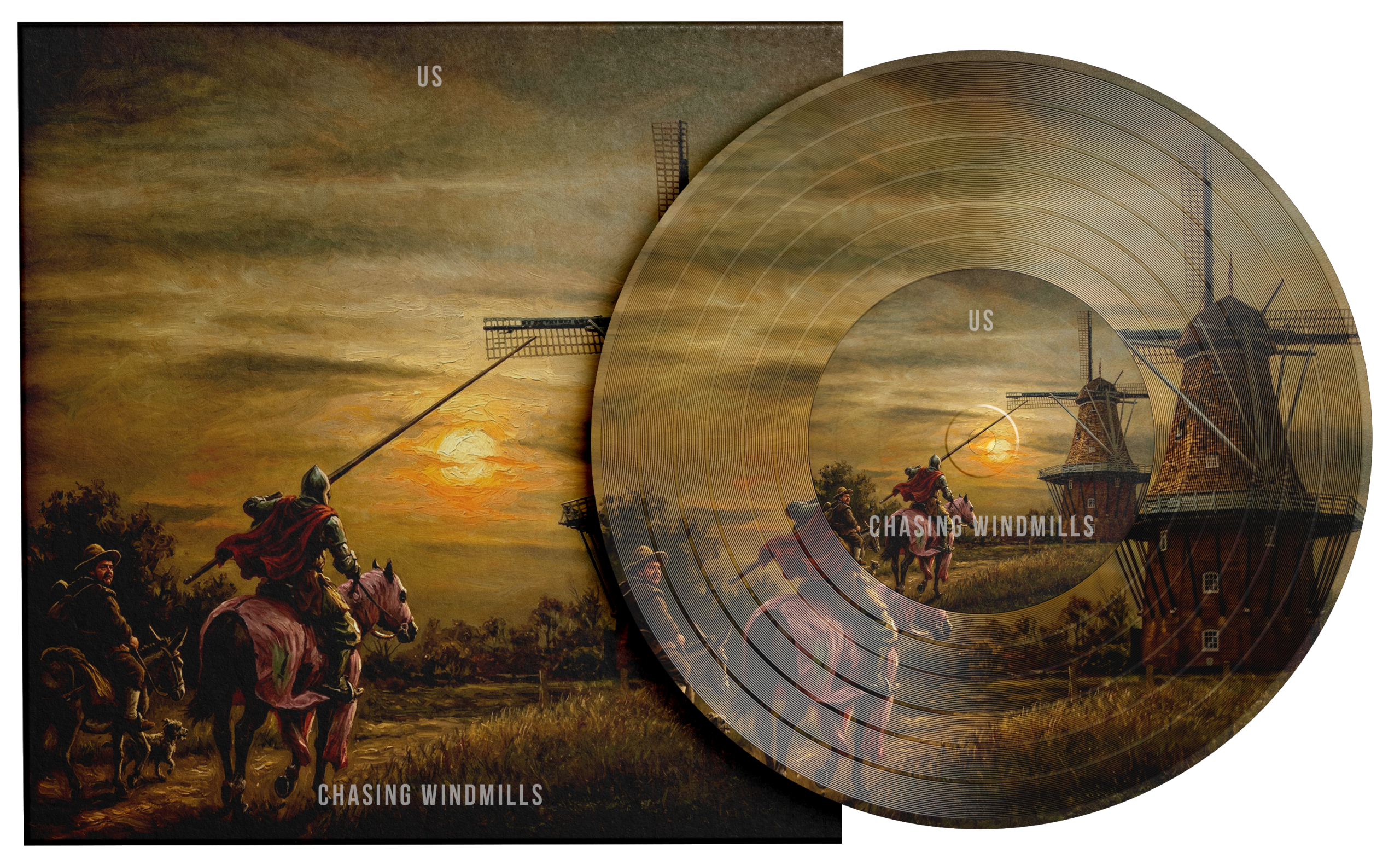 Chasing Windmills vinyl and sleeve
